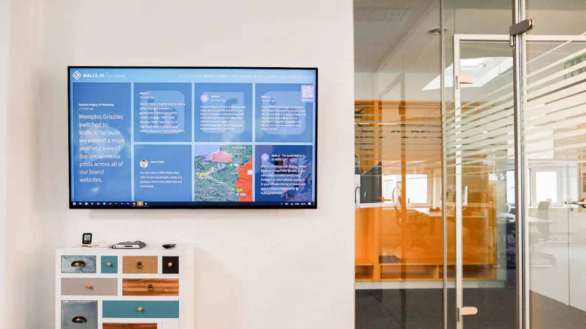 VATN Liquid Crystal Display Applications