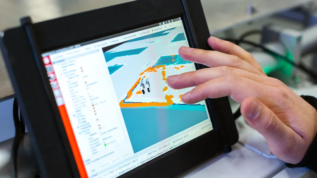How does VATN LCD technology work for business applications?