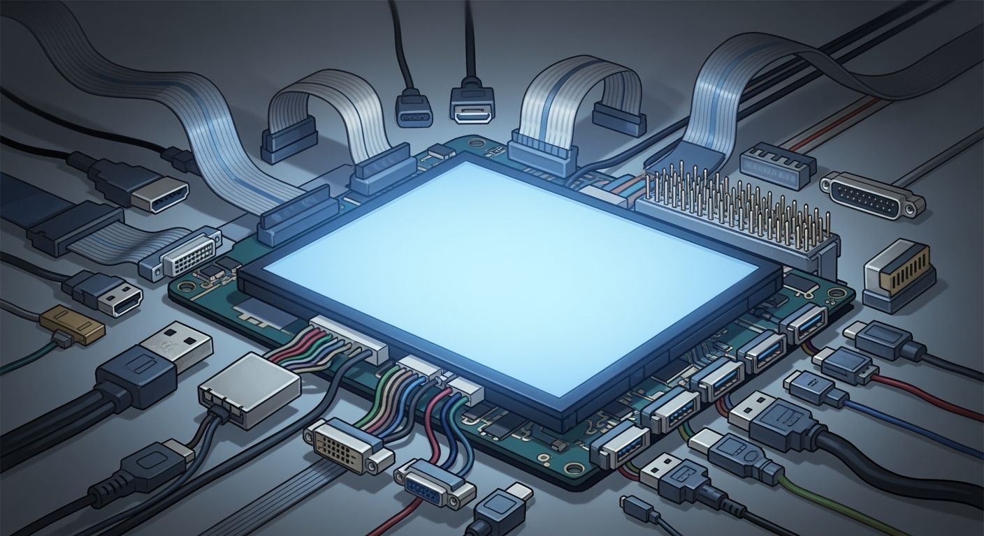 What Are the Common Interfaces of TFT LCD Displays?