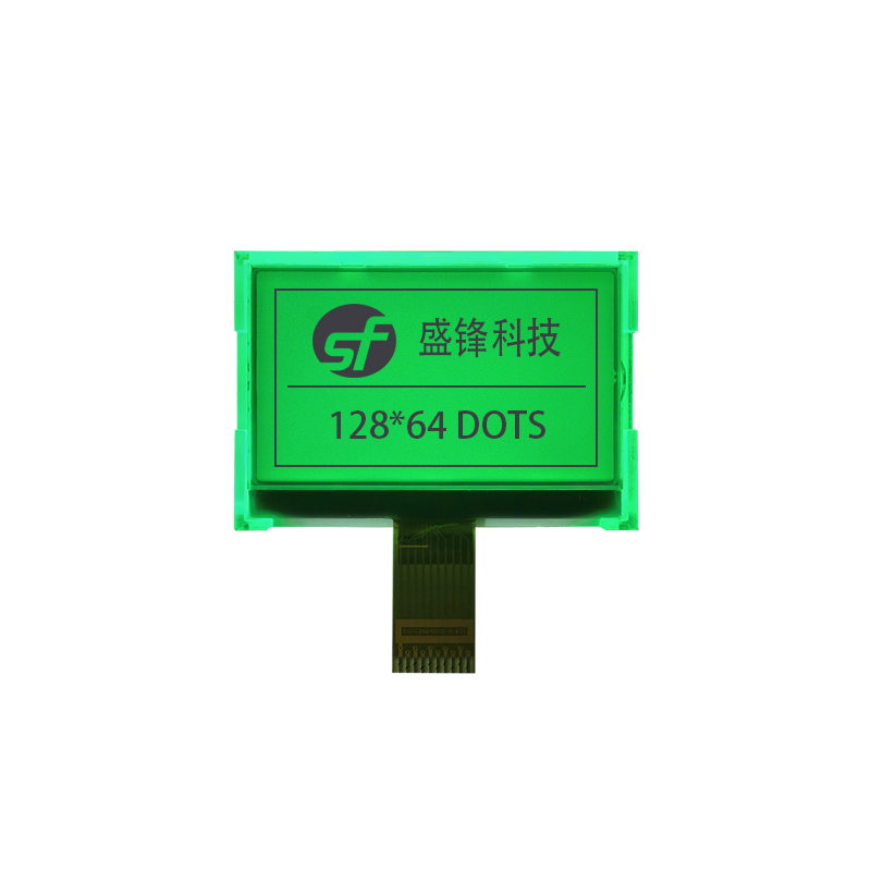 Graphic 128x64 COG Module STN Y/G Positive Transflective ST7567 SPI interface -30~80C